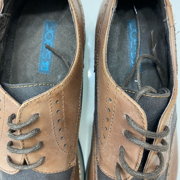 Joe’s Derby men's oxfords tan and brown size 10.5 - Picture 7 of 11